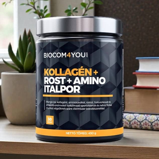 Kollagén + Rost + Amino italpor