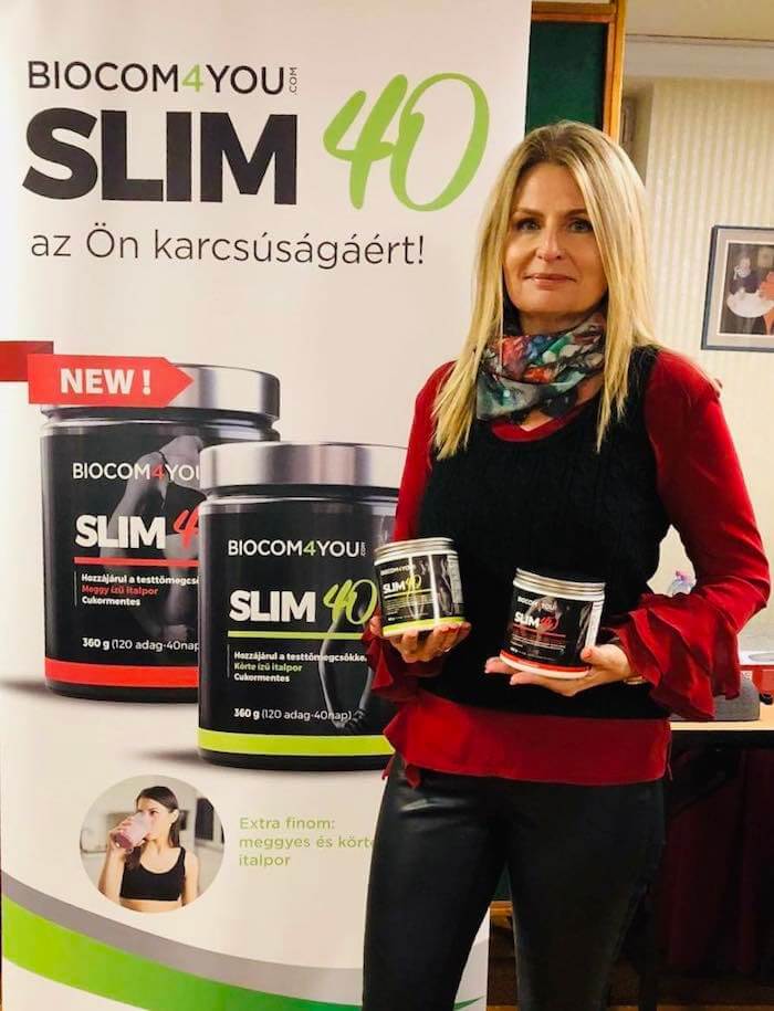 Ferencz Ildikó 2 doboz slim italporral