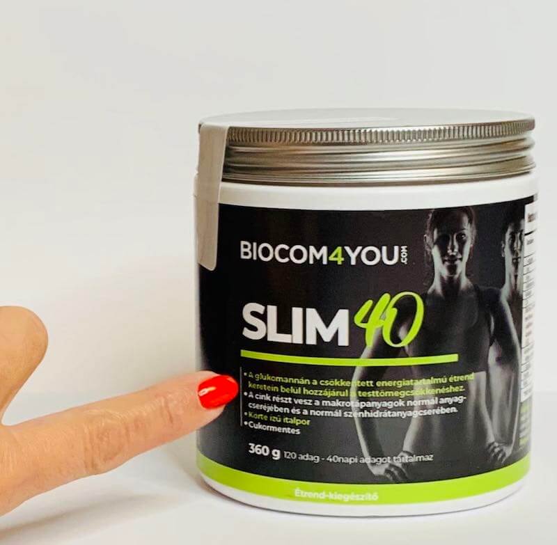 Slim 40 fogyókúrás termék