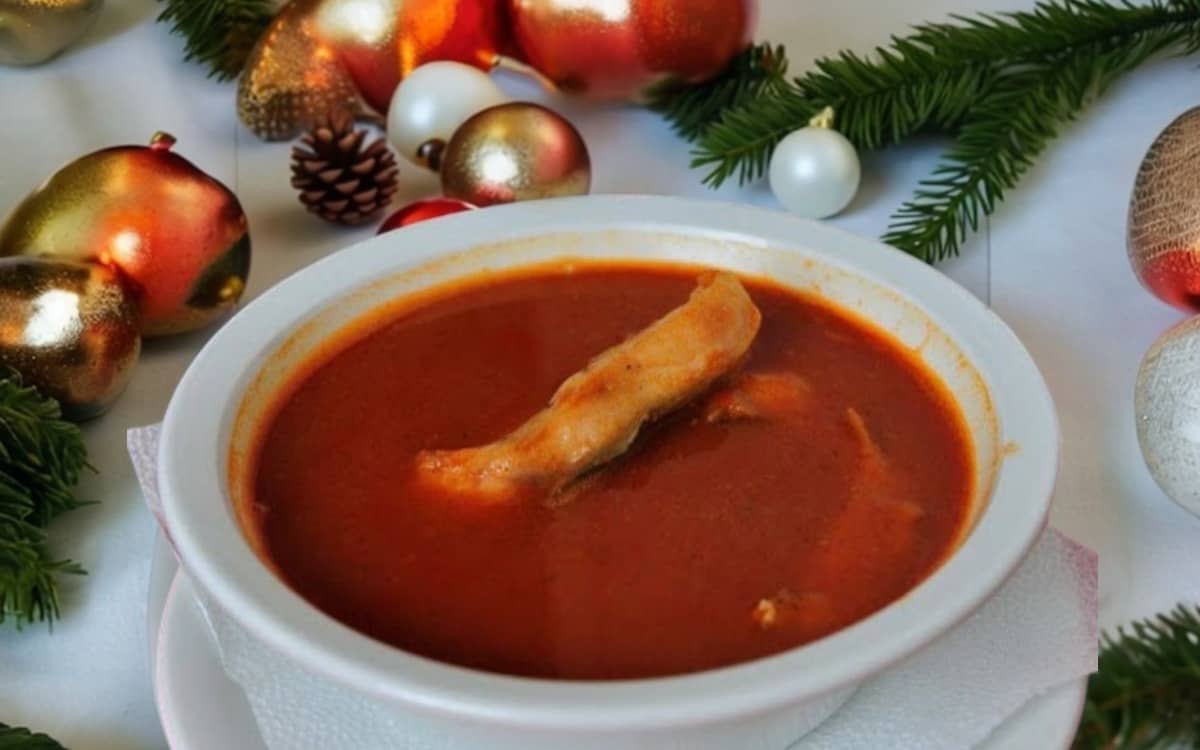 Regenoros halászlé karácsonykor