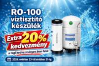 EXTRA kedvezmény RO-100 visztisztító készülékre