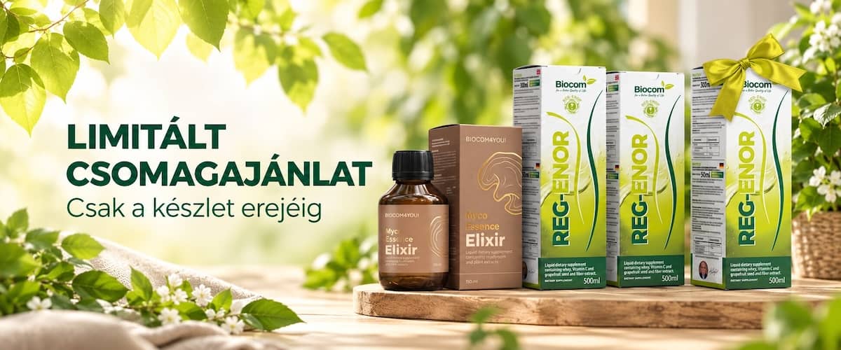 Reg-Enor + MycoEssence akciós csomag Limitált Reg-Enor csomagajánlat MycoEssence Elixírrel